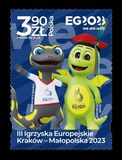 [The 3rd European Games - Krakow, Poland, type JUD]