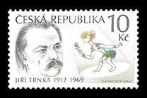 [The 100th Anniversary of the Birth of Professor Jiří Trnka, 1912-1969, type ZY]