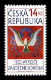 [The 150th Anniversary of the Foundation of the Sokol (Falcon) Movement, type ZZ]