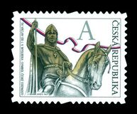 [St Wenceslas by J.V.Myslbek, 1848-1922 – Symbol of the Czech Statehood. Self Adhesive Stamp, տեսակ AAM]