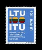 [The 100th Anniversary of Membership with the ITU - International Telecommuncations Union, タイプ AOH]