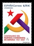 [The 100th Anniversary of the Communist Party of Spain, Вид HLK]