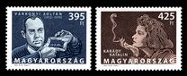 [Centenario del nacimiento de los actores Zoltán Várkonyi, 1.912 - 1.979 y de Katalin Karády, 1.912 - 1.990, tipo GYS]
