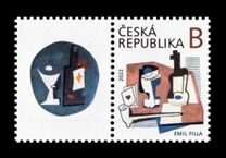 [Works of Art on Postage Stamps - Emil Filla, 1882-1953, tegund ARZ]