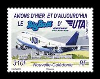 [Planes of Yesterday and Today - UTA "Big Boss" Boeing 747-300-400, Typ BDI]