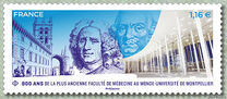 [The 800th Anniversary of the Faculty of Medicine at the University of Montpellier, type JJX]