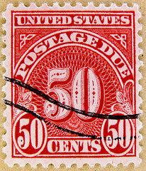 postage due stamp