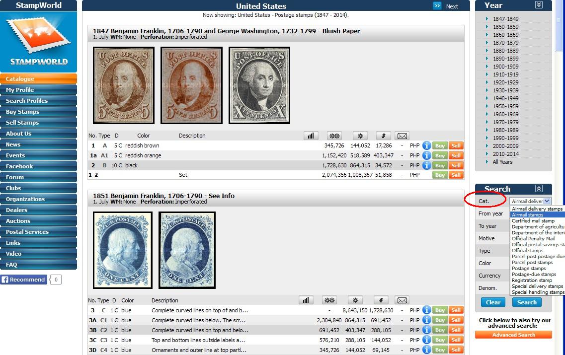 Postage Stamp Catalogue Postage Stamp Catalogue